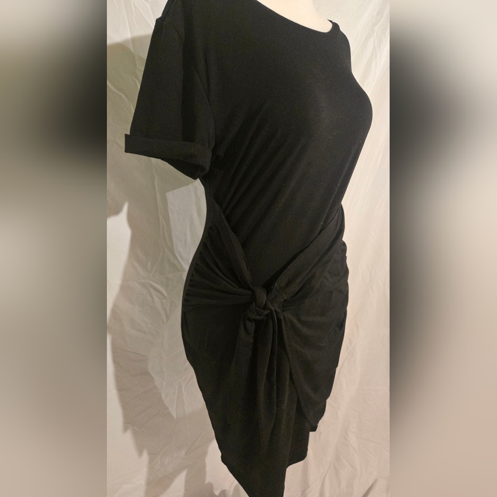 NWT LILLUSORY Womens Casual Short Sleeve Spring Vacation T Shirt Dress